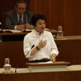一般質問で登壇中2008.9.11