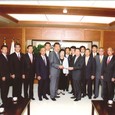 自民党市議団で市長へ要望2007.11.30