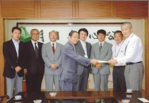 造園業協会の要望活動2008.6.16