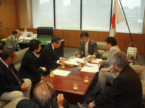 大村厚生労働副大臣に要望活動2009.5.21