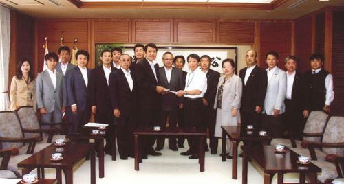 平成２２年度に向けた要望活動（2009.9.28）