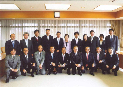 上田知事への要望活動（2011.12.21）