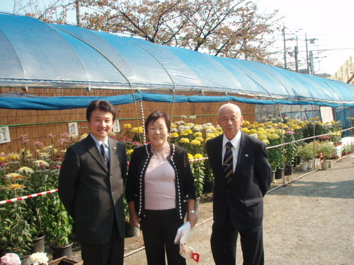 川口東部菊花会の展示会2007.11.04