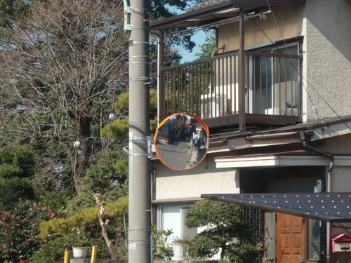 カーブミラー（前野宿）