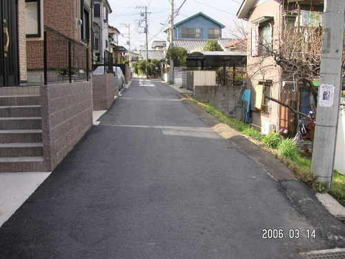 道路舗装（本蓮上宿）